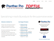 Tablet Screenshot of panther-pro.co.uk